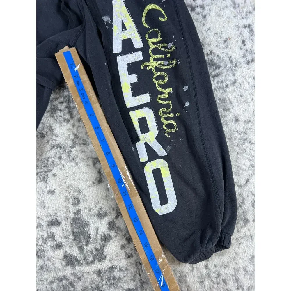 Vintage Aeropostale Sweatpants Adult Medium Black Y2k Baggy Fit